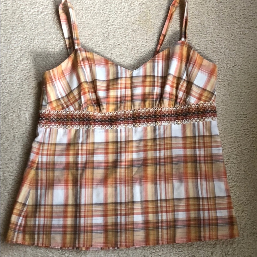 Ann Taylor LOFT cami/tank - orange - size 6